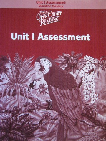 (image for) SRA Open Court Reading 6 Unit 1 Assessment BLM (P)