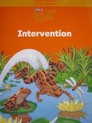 (image for) SRA Open Court Reading 1 Intervention BLM (P)