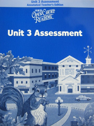(image for) SRA Open Court Reading 3 Unit 3 Assessment ATE (TE)(P)