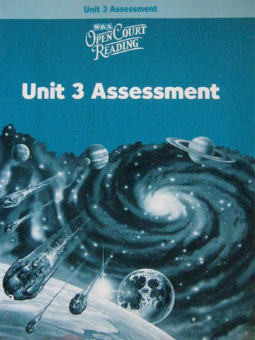 (image for) SRA Open Court Reading 5 Unit 3 Assessment Workbook (P)