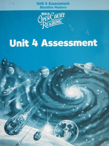 (image for) SRA Open Court Reading 5 Unit 4 Assessment BLM (P)