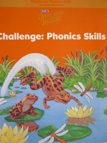 (image for) SRA Open Court Reading 1-1 Challenge Phonics Skills BLM (P)