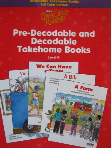 (image for) SRA Open Court Reading K Pre-Decodable & Decodable Takehome (P)
