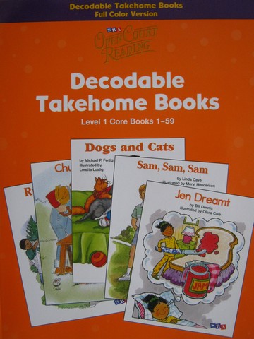 (image for) SRA Open Court Reading 1 Decodable Takehome Core 1-59 (P)