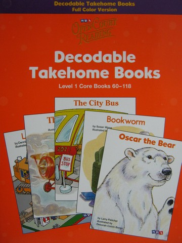 (image for) SRA Open Court Reading 1 Decodable Takehome Core 60-118 (P)
