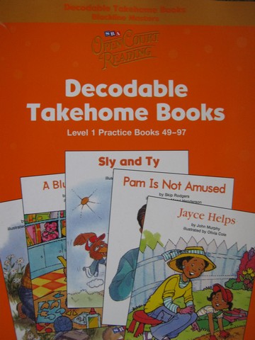 (image for) SRA Open Court Reading 1 Decodable Takehome Practic 49-97 BLM (P)