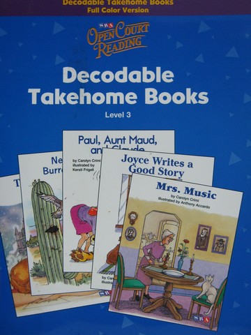 SRA Open Court Reading 3 Decodable Takehome Books Color (P)