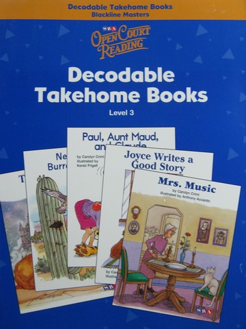 (image for) SRA Open Court Reading 3 Decodable Takehome Books BLM (P)