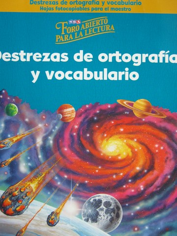 (image for) Foro abierto para la lectura 5 Ortografia y Vocabulario BLM (P)
