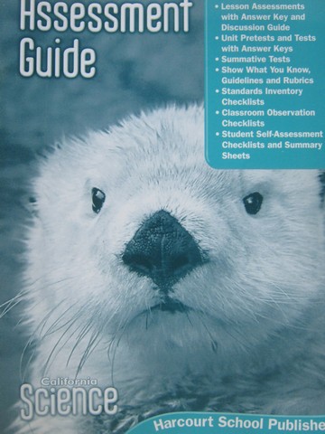 (image for) California Science 1 Assessment Guide (CA)(P)