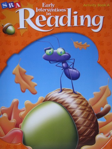 (image for) SRA Early Interventions in Reading 1 Activity Book A (P)