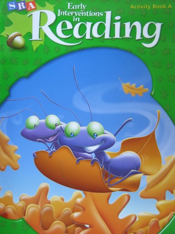 (image for) SRA Early Interventions in Reading 2 Activity Book A (P)