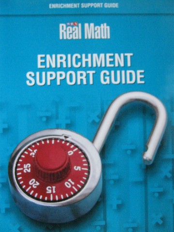 (image for) SRA Real Math 5 Enrichment Support Guide (P) by Willoughby,