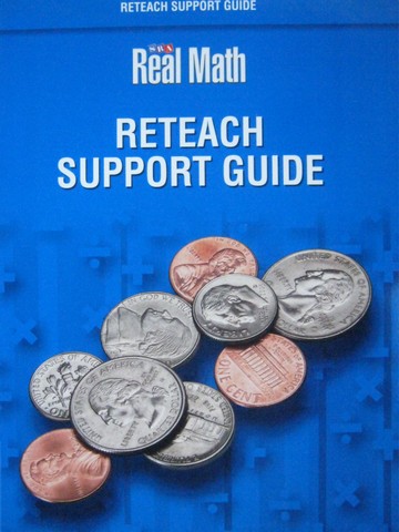 (image for) SRA Real Math 3 Reteach Support Guide (P) by Willoughby,