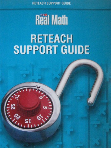 (image for) SRA Real Math 5 Reteach Support Guide (P) by Willoughby,