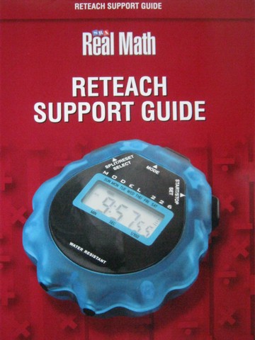 (image for) SRA Real Math 6 Reteach Support Guide (P) by Willoughby,