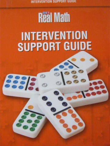(image for) SRA Real Math 1 Intervention Support Guide (Spiral)