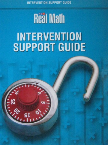 (image for) SRA Real Math 5 Intervention Support Guide (Spiral)