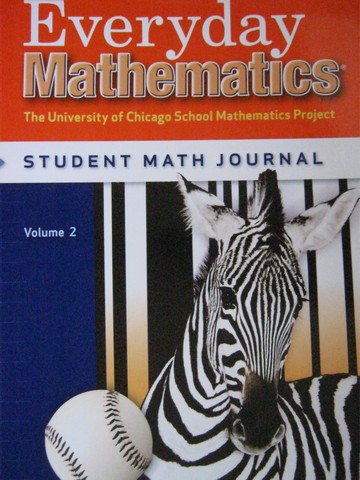 (image for) UCSMP Everyday Mathematics 3 Student Math Journal Volume 2 (P)