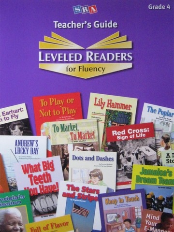 (image for) SRA Leveled Readers for Fluency 4 TG (TE)(P)