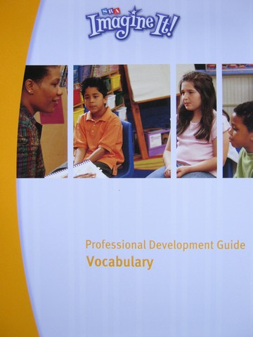 (image for) SRA Imagine It! Professional Development Guide Vocabulary (P)