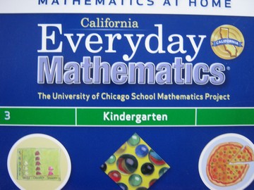 (image for) California Everyday Mathematics K Mathematics at Home 3 (CA)(P)