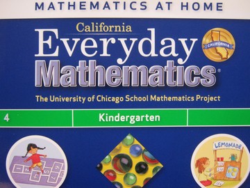 (image for) California Everyday Mathematics K Mathematics at Home 4 (CA)(P)