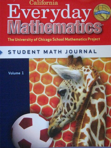 (image for) California Everyday Mathematics 1 Student Math Journal 1 (CA)(P)