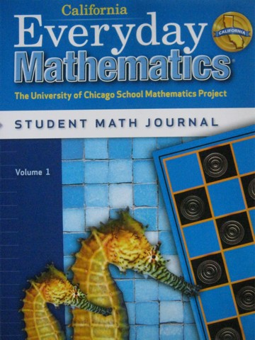 (image for) California Everyday Mathematics 2 Student Math Journal 1 (CA)(P)