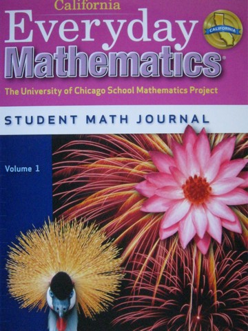 (image for) California Everyday Mathematics 4 Student Math Journal 1 (CA)(P)