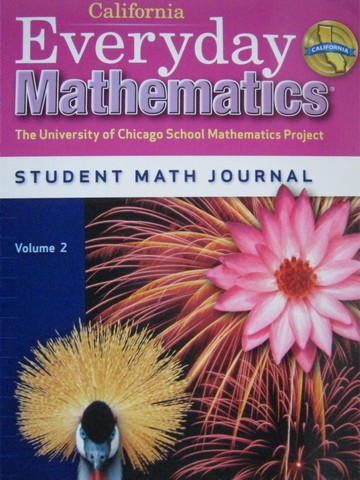 (image for) California Everyday Mathematics 4 Student Math Journal 2 (CA)(P)