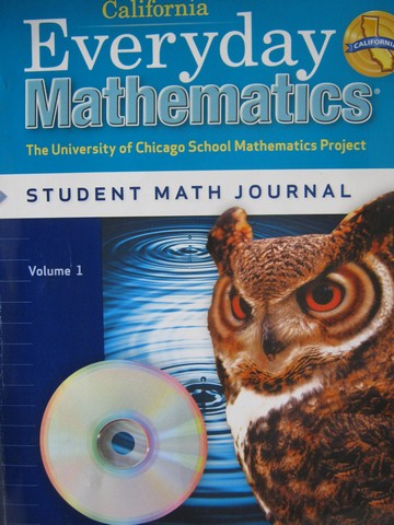 (image for) California Everyday Mathematics 5 Student Math Journal 1 (CA)(P)