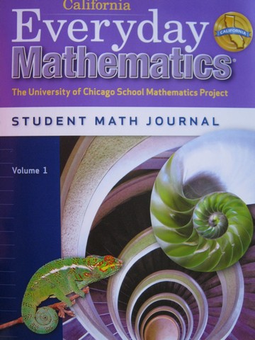 (image for) California Everyday Mathematics 6 Student Math Journal 1 (CA)(P)