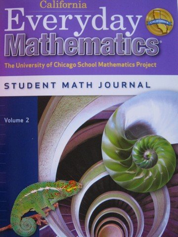 (image for) California Everyday Mathematics 6 Student Math Journal 2 (CA)(P)