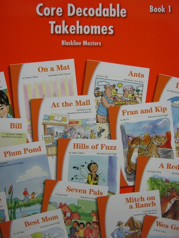 (image for) SRA Imagine It! 1 Core Decodable Takehomes Book 1 BLM (P)