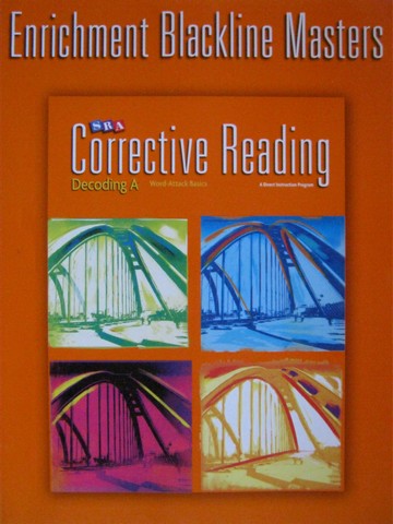 (image for) SRA Corrective Reading Decoding A Word-Attack Enrichment BLM (P)