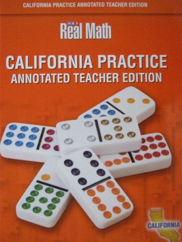 (image for) SRA Real Math 1 California Practice ATE (CA)(TE)(P)