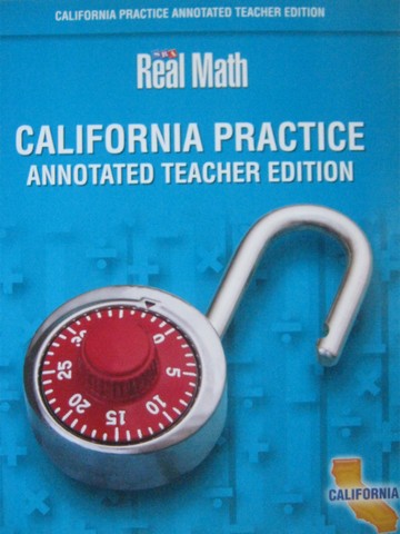 (image for) SRA Real Math 5 California Practice ATE (CA)(TE)(P)