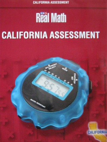 (image for) SRA Real Math 6 California Assessment (CA)(P) by Willoughby,