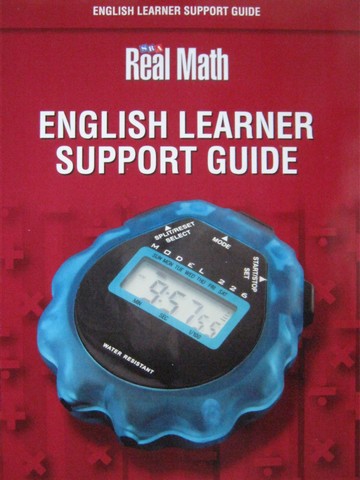 (image for) SRA Real Math 6 English Learner Support Guide (P) by Willoughby,