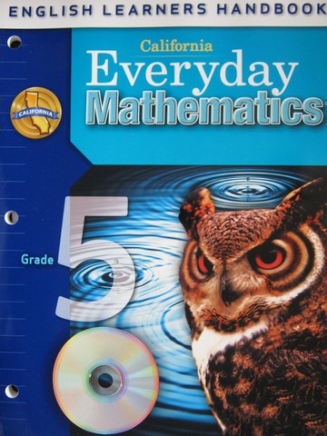 (image for) California Everyday Mathematics 5 English Learners Handbook (P)