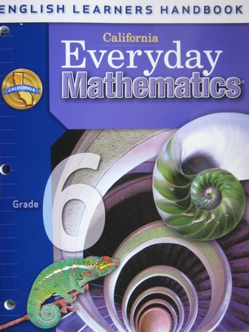 (image for) California Everyday Mathematics 6 English Learners Handbook (P)