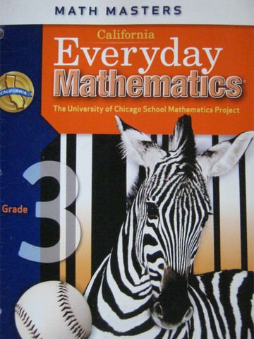 (image for) California Everyday Mathematics 3 Math Masters (CA)(P) by Bell,