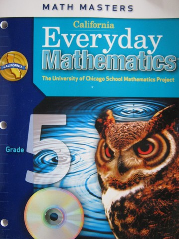 (image for) California Everyday Mathematics 5 Math Masters (CA)(P)