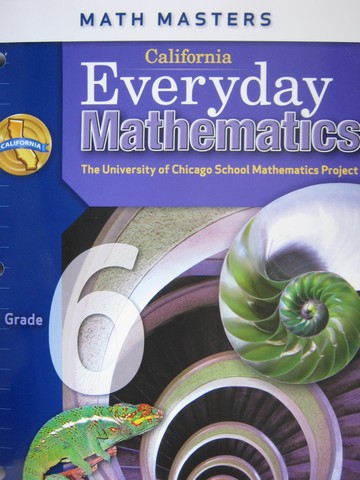 (image for) California Everyday Mathematics 6 Math Masters (CA)(P) by Bell,