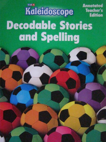 (image for) SRA Kaleidoscope F Decodable Stories & Spelling ATE (TE)(P)