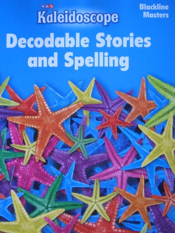 (image for) SRA Kaleidoscope C Decodable Stories & Spelling BLM (P)