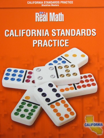(image for) SRA Real Math 1 California Standards Practice BLM (CA)(P)