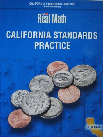 (image for) SRA Real Math 3 California Standards Practice BLM (CA)(P)