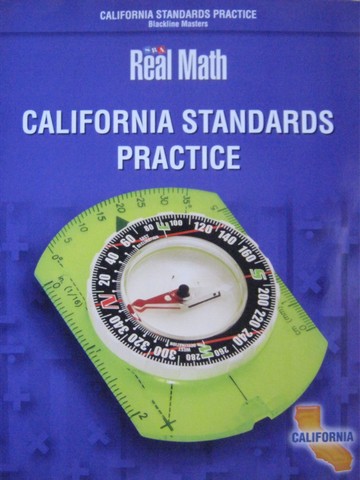 (image for) SRA Real Math 4 California Standards Practice BLM (CA)(P)